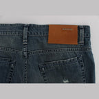 Acht Blue Wash Cotton Denim Regular Fit Jeans