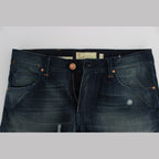 Acht Blue Wash Cotton Denim Slim Fit Jeans