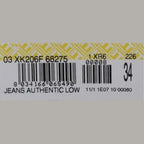 Acht Beige Cotton Patchwork Jeans