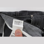 Acht Gray Cotton Regular Low Fit Jeans