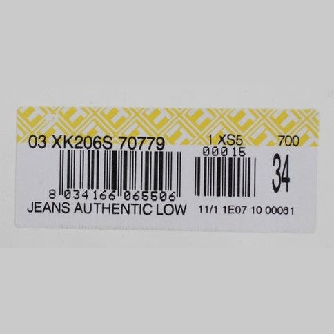 Acht Blue Wash Cotton Regular Straight Fit Jeans Acht