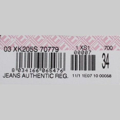 Acht Blue Cotton Regular Straight Fit Jeans