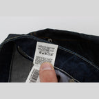 Acht Blue Wash Cotton Denim Straight Fit Jeans