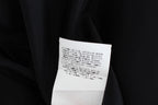 Exte Black Blue Two Piece Suit Skirt & Blazer