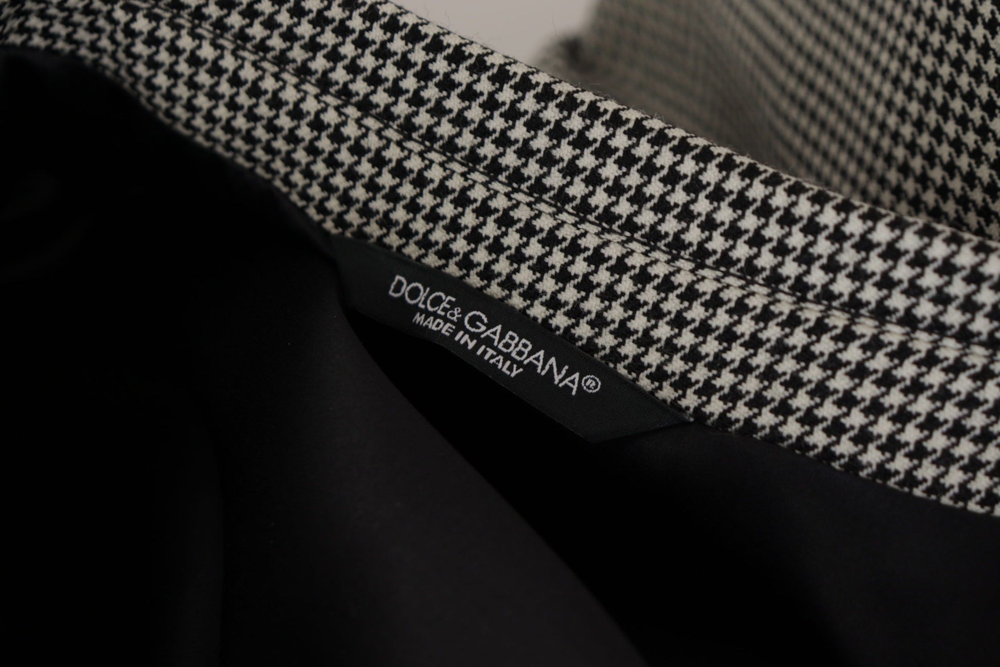 Dolce & Gabbana Gray Checkered Single Breasted Jacket Blazer Dolce & Gabbana