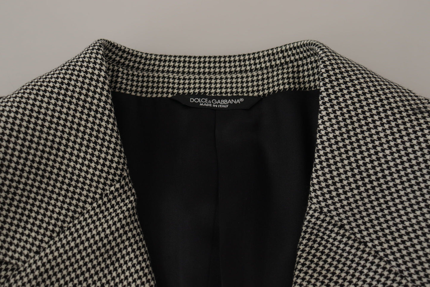 Dolce & Gabbana Gray Checkered Single Breasted Jacket Blazer Dolce & Gabbana