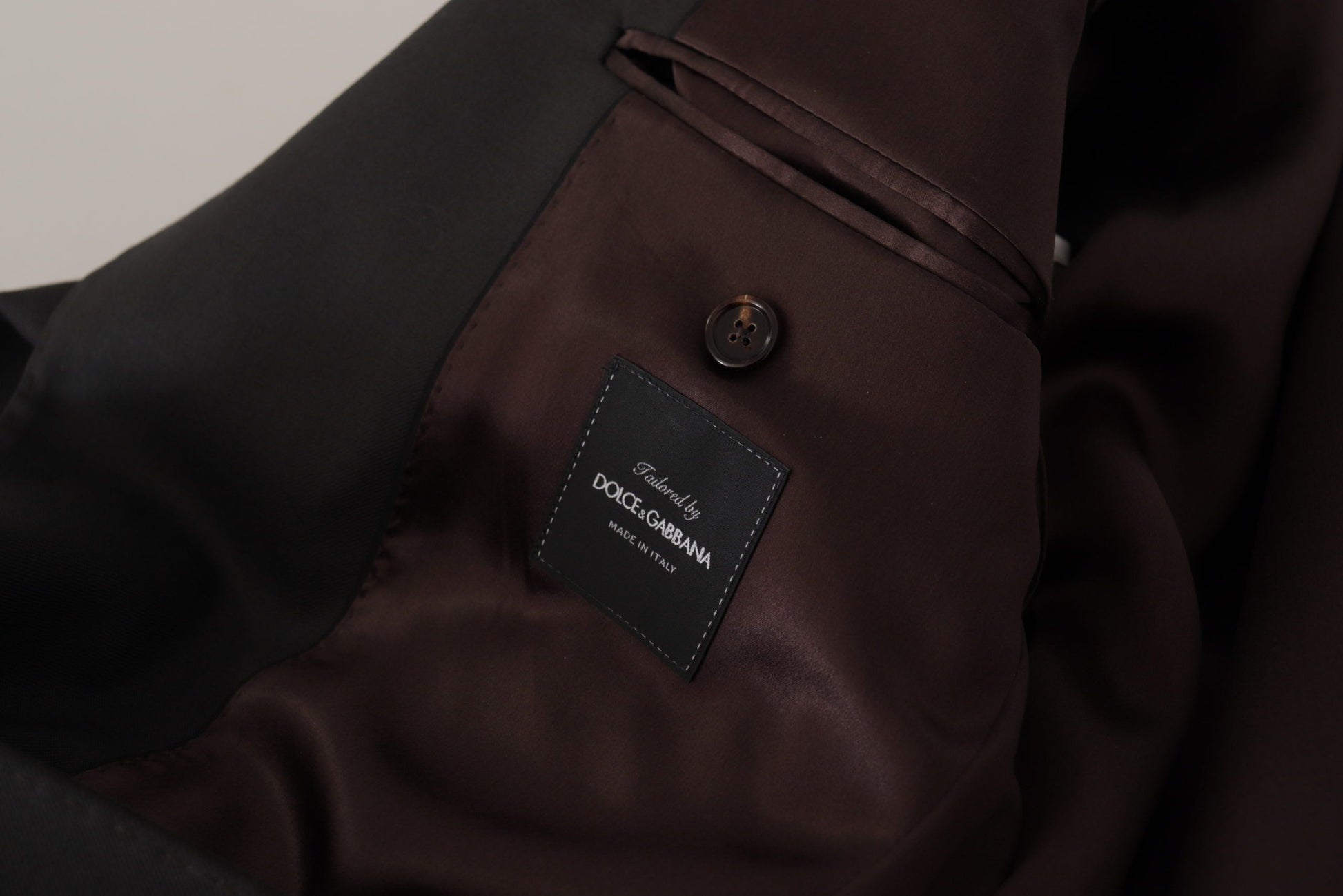 Dolce & Gabbana Black Wool Single Breasted Blazer v Dolce & Gabbana