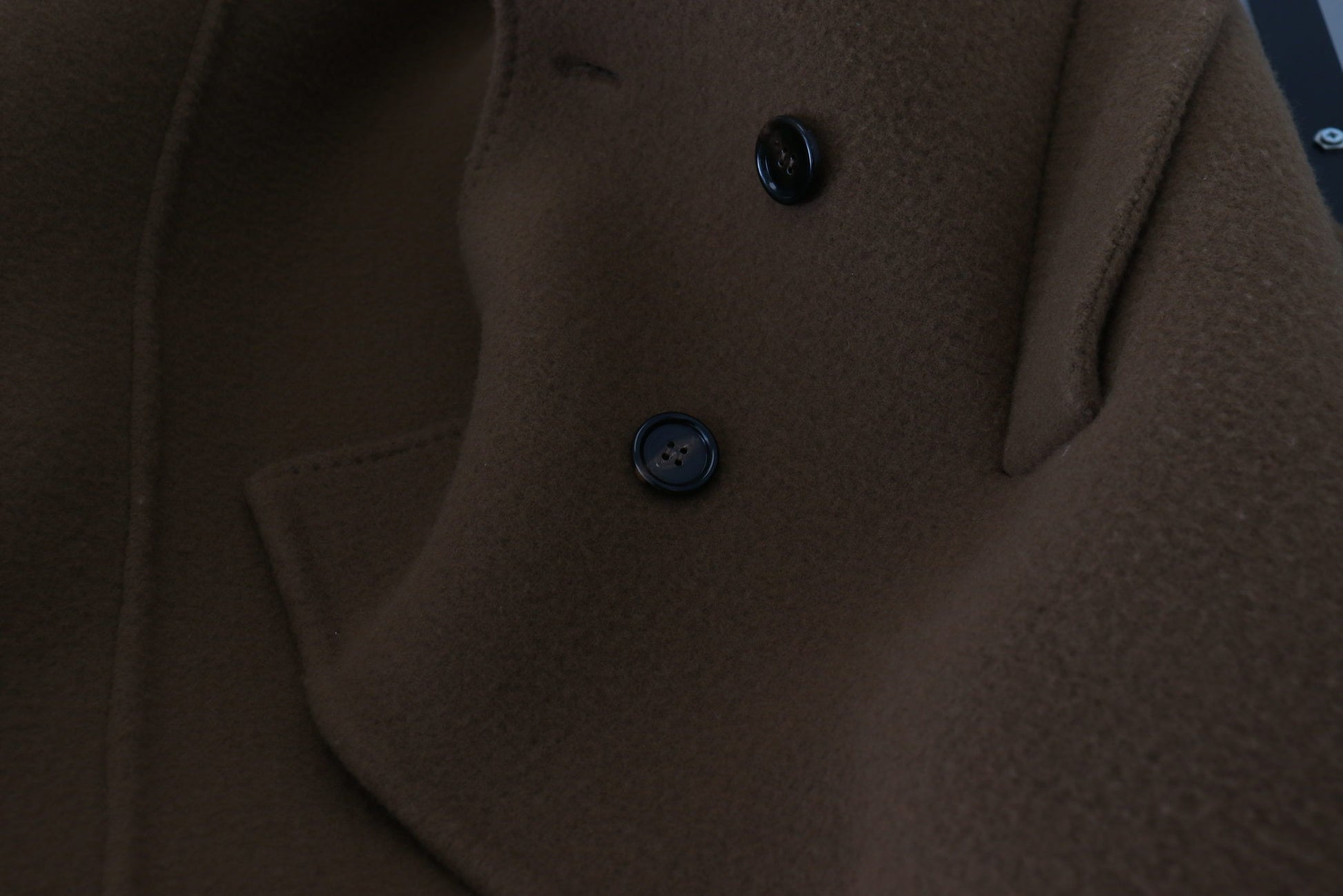 Dolce & Gabbana Brown Nylon Double Breasted Coat Jacket Dolce & Gabbana