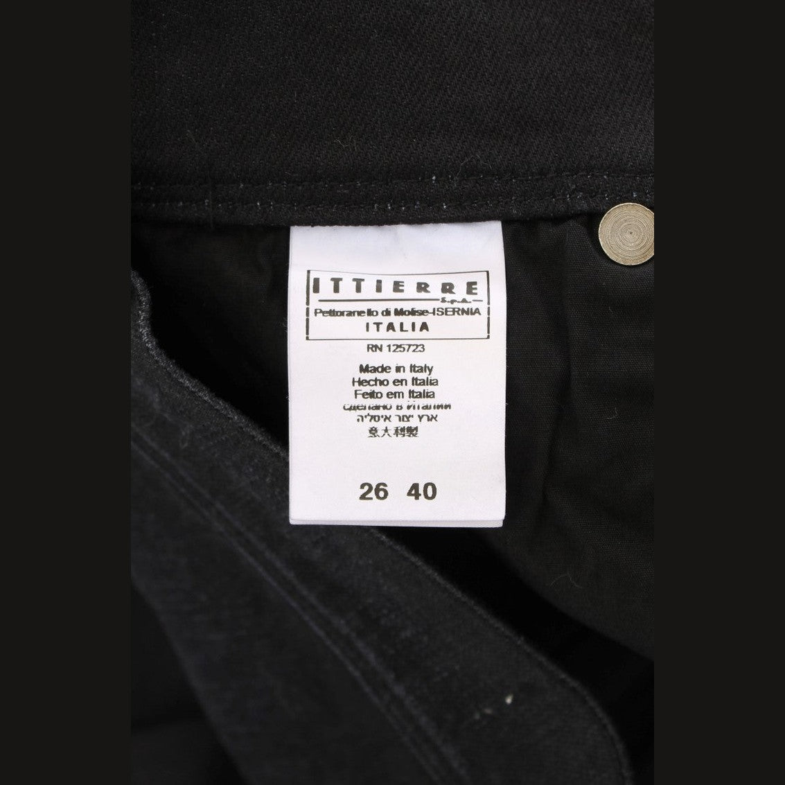 Ermanno Scervino Blue Cotton Blend Slim Fit Bootcut Jeans