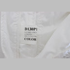 Ermanno Scervino White Nylon Padded Slim Fit Cargo Pants