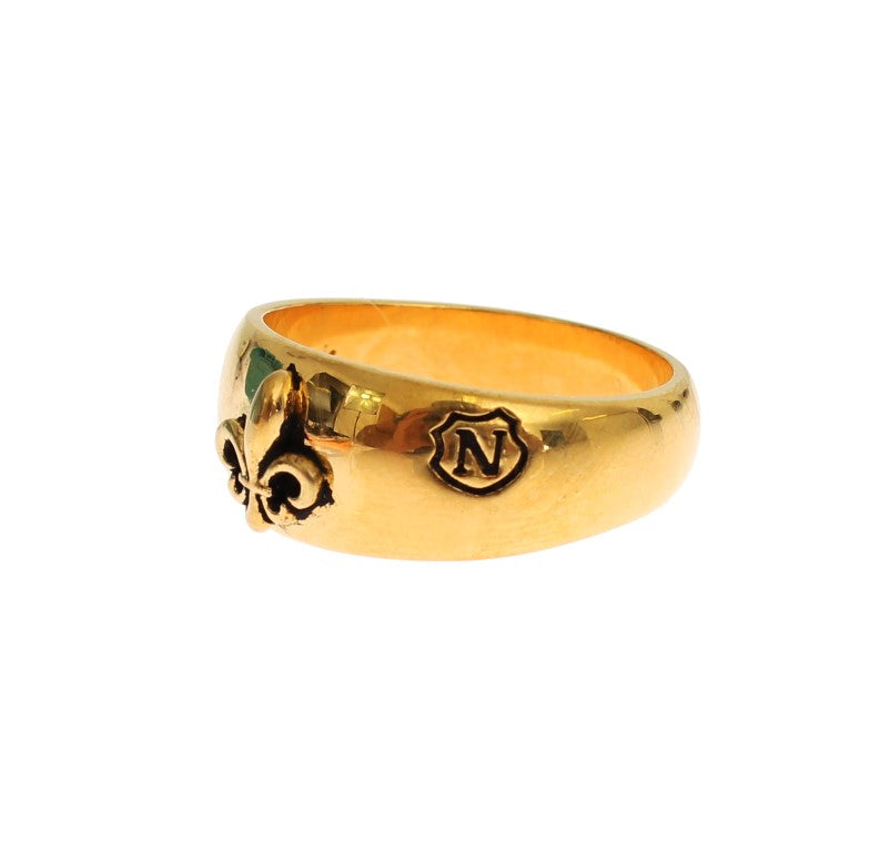 Nialaya Gold Plated 925 Silver Ring Nialaya