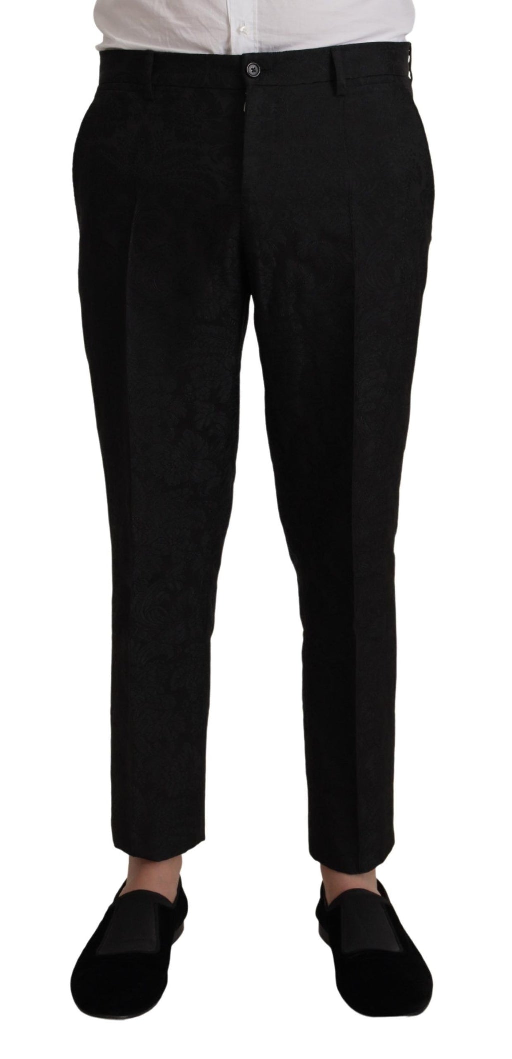 Dolce & Gabbana Black Polyester Formal 2 Piece MARTINI Suit - Eljoys Fashion 