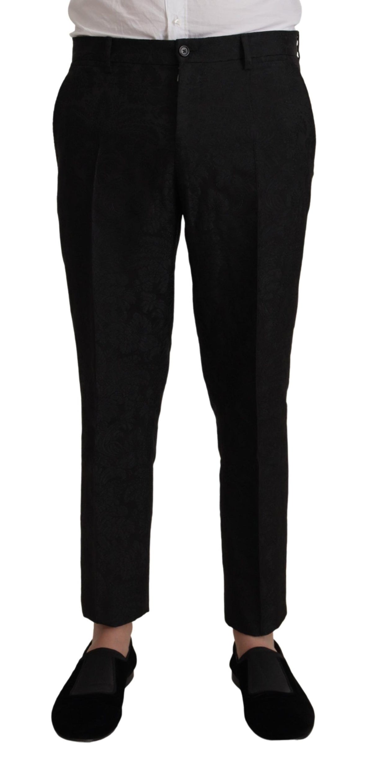 Dolce & Gabbana Black Polyester Formal 2 Piece MARTINI Suit - Eljoys Fashion 
