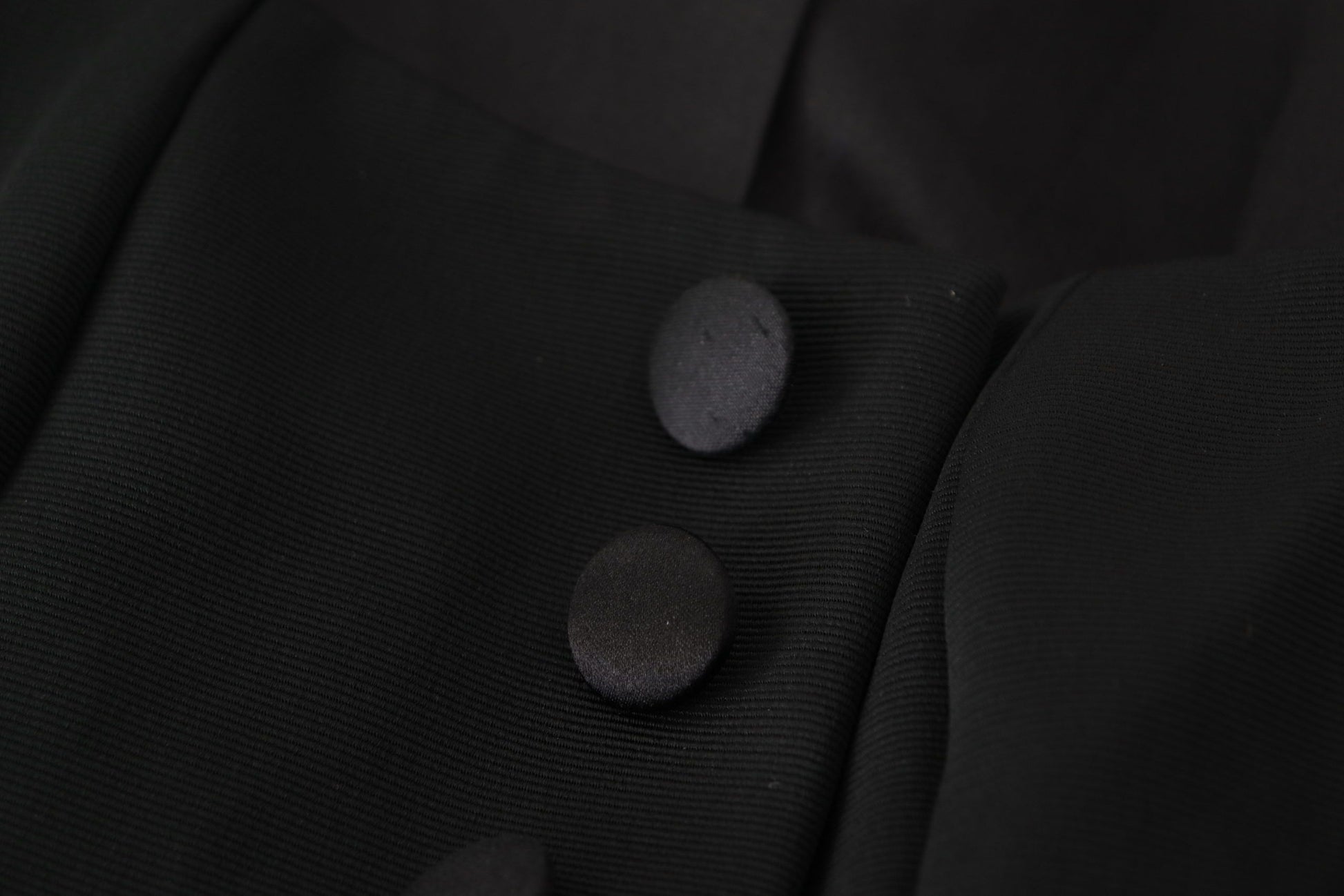 Dolce & Gabbana Black Slim Fit Long Sleeves Snap Jacket Dolce & Gabbana