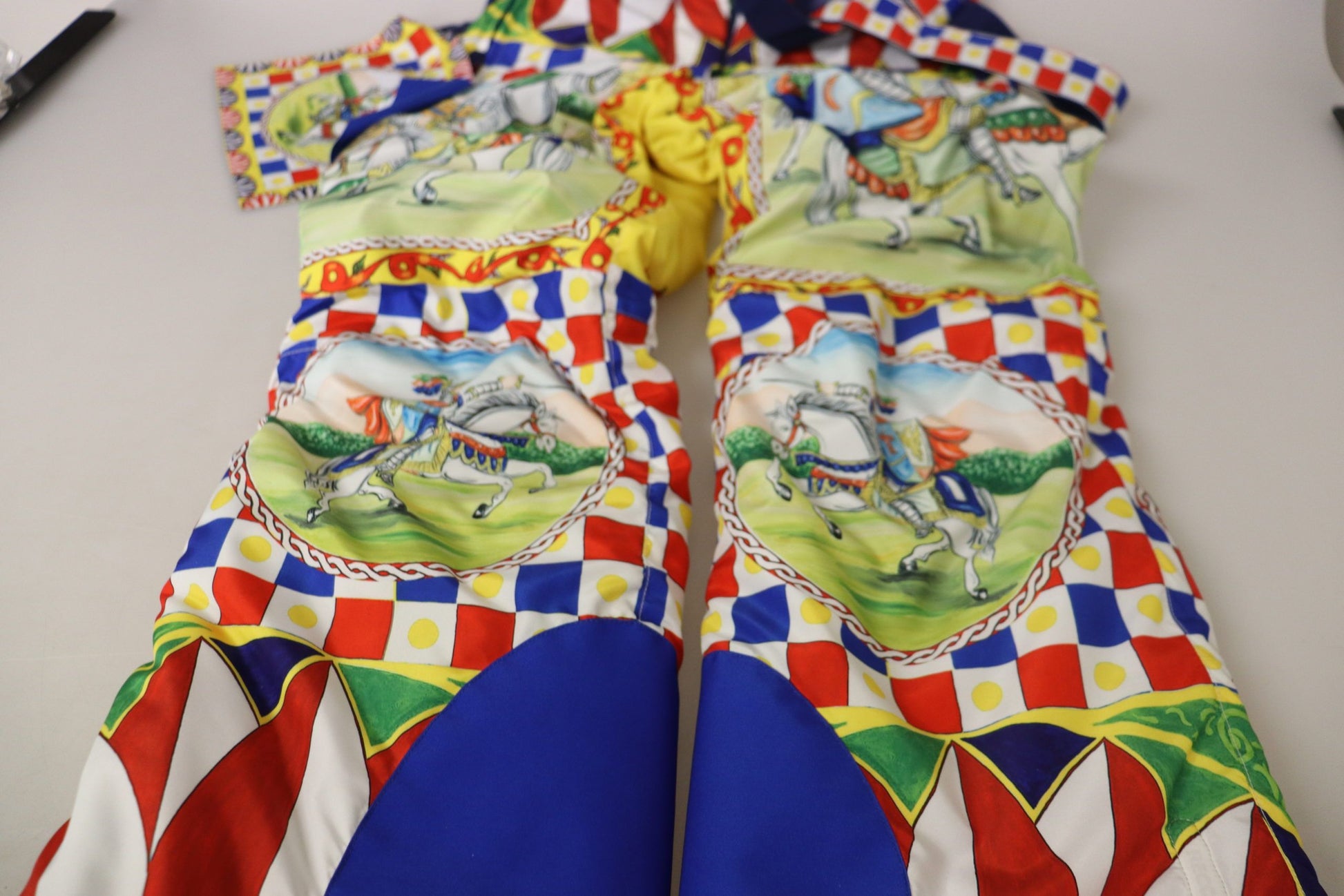 Dolce & Gabbana Multicolor Printed Snow Trouser Pants Dolce & Gabbana