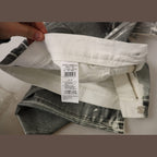 Dolce & Gabbana Grey Washed High Waist Denim Pants Cotton Jeans
