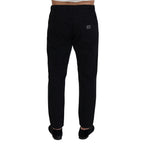 Dolce & Gabbana Black Loose Regular Torn Cotton Jeans