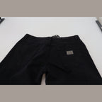 Dolce & Gabbana Black Loose Regular Torn Cotton Jeans