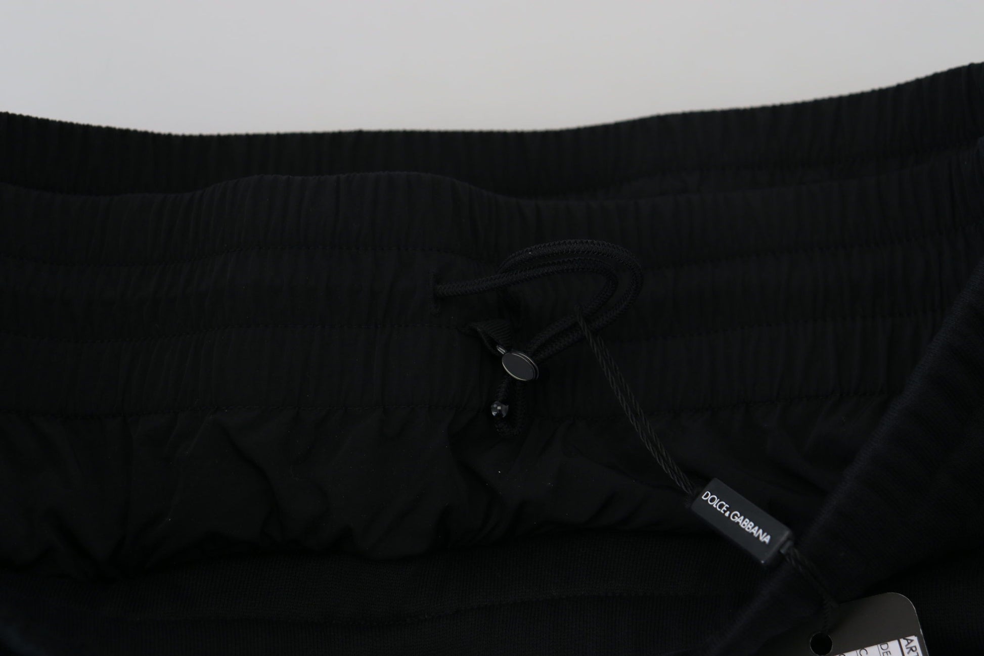 Dolce & Gabbana Black Cotton Bermuda Cargo Shorts Dolce & Gabbana