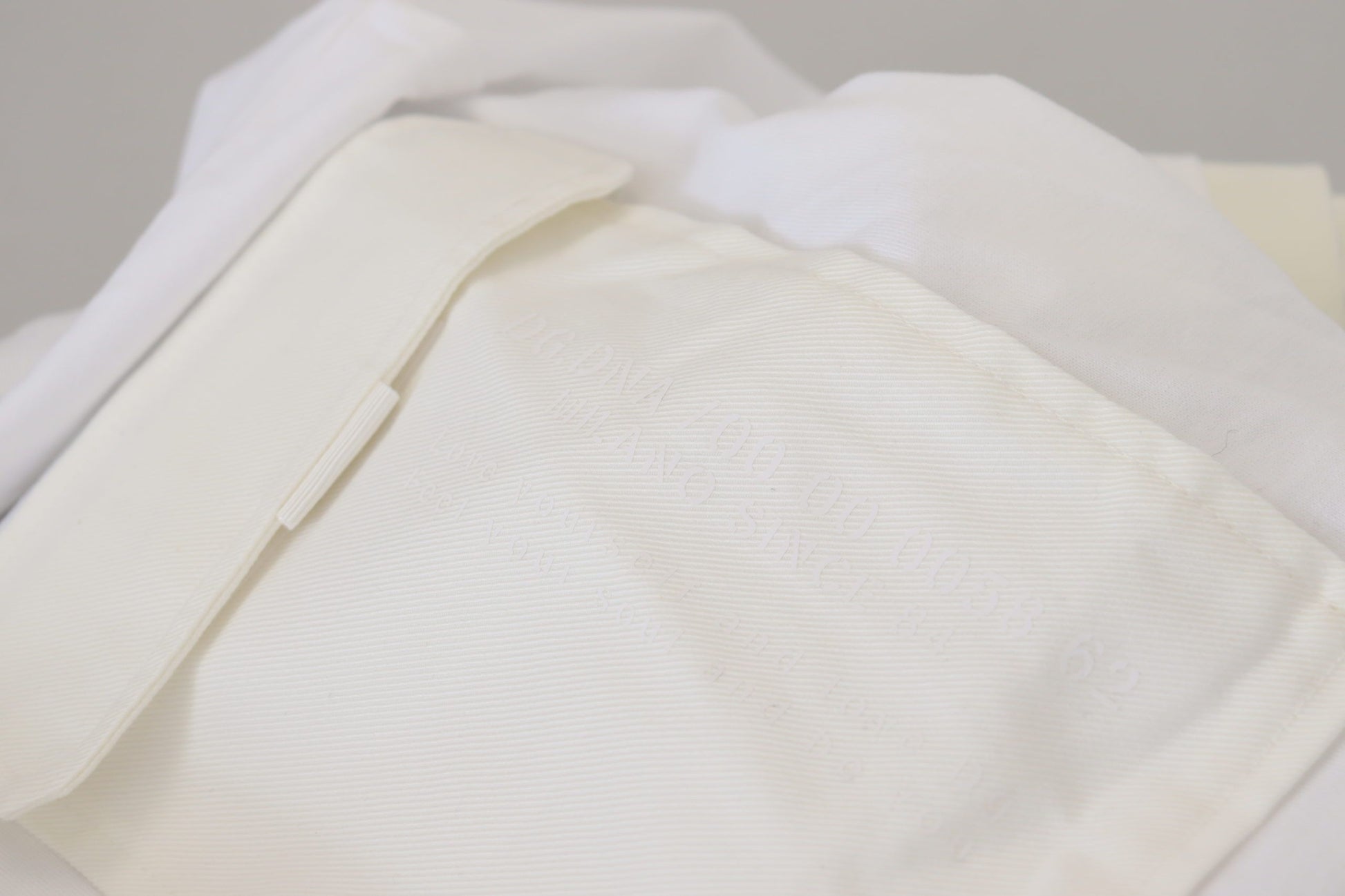 Dolce & Gabbana White Flap Pocket Short Sleeves T-shirt Dolce & Gabbana