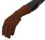 Dolce & Gabbana Brown Cashmere Knitted Hands Mitten Mens Gloves Dolce & Gabbana
