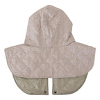 Dolce & Gabbana White Quilted Whole Head Wrap One Size Nylon Hat