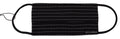 Dolce & Gabbana Black White Stripes Elastic Ear Strap One Size Face Mask - Eljoys Fashion 