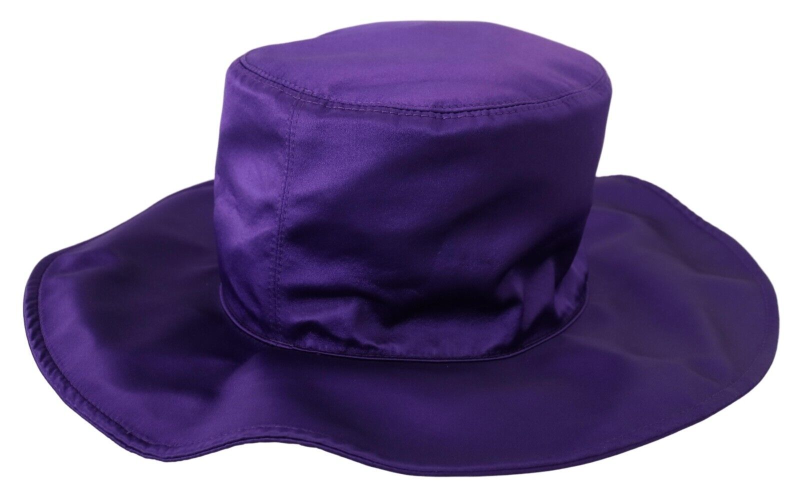 Dolce & Gabbana Purple Silk Stretch Top Hat Dolce & Gabbana
