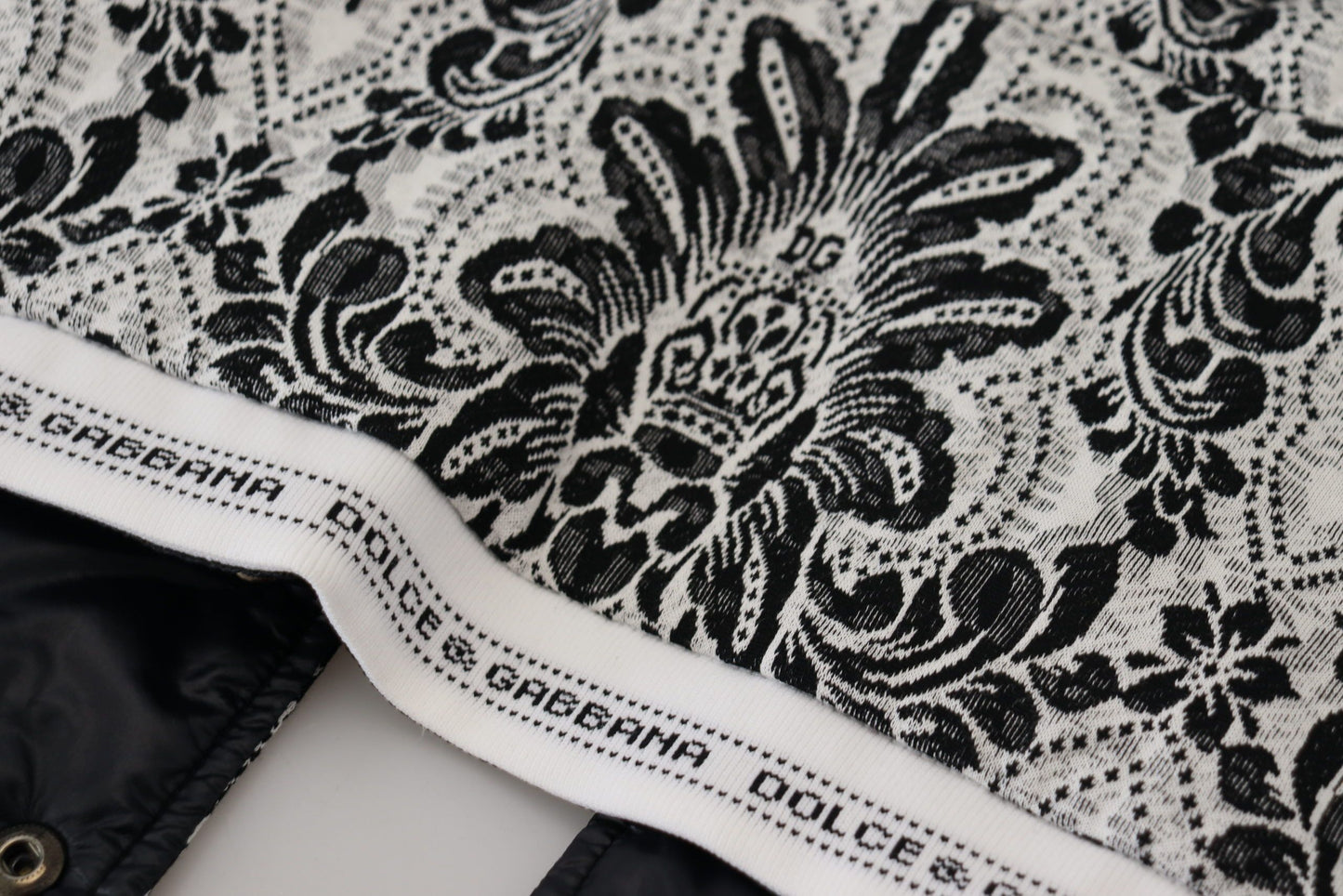 Dolce & Gabbana White Floral Whole Head Wrap One Size Cotton Hat Dolce & Gabbana