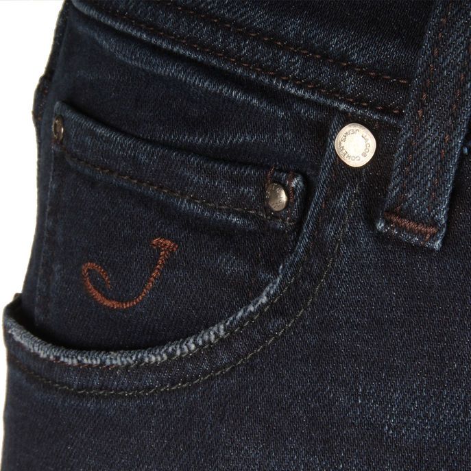 Jacob Cohen Blue Cotton Men's Jeans Jacob Cohen