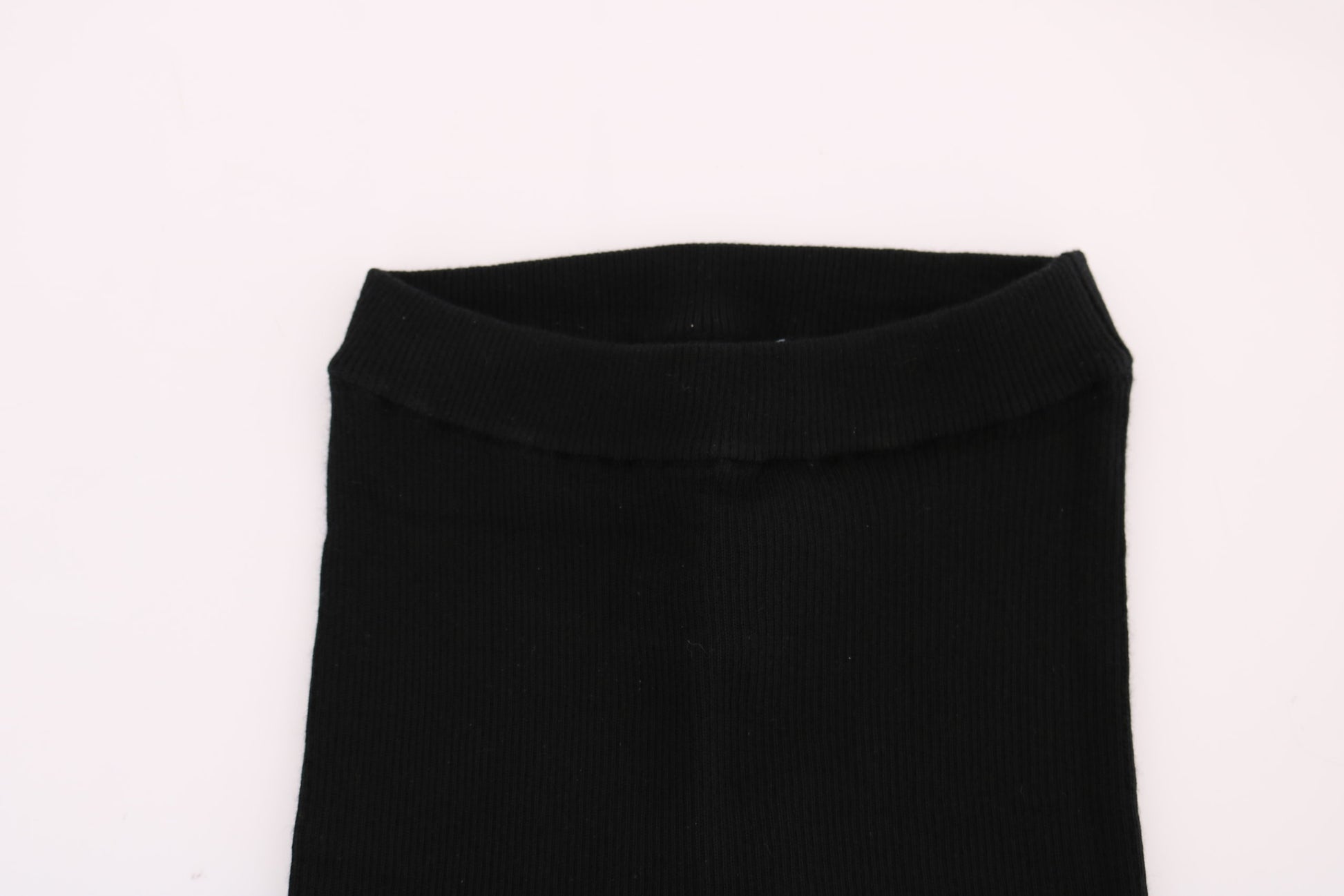 Dolce & Gabbana Black Slim Fit Women Cashmere Pants Dolce & Gabbana