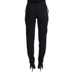 Dolce & Gabbana Black High Waist Women Pants