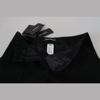 Dolce & Gabbana Black High Waist Women Pants