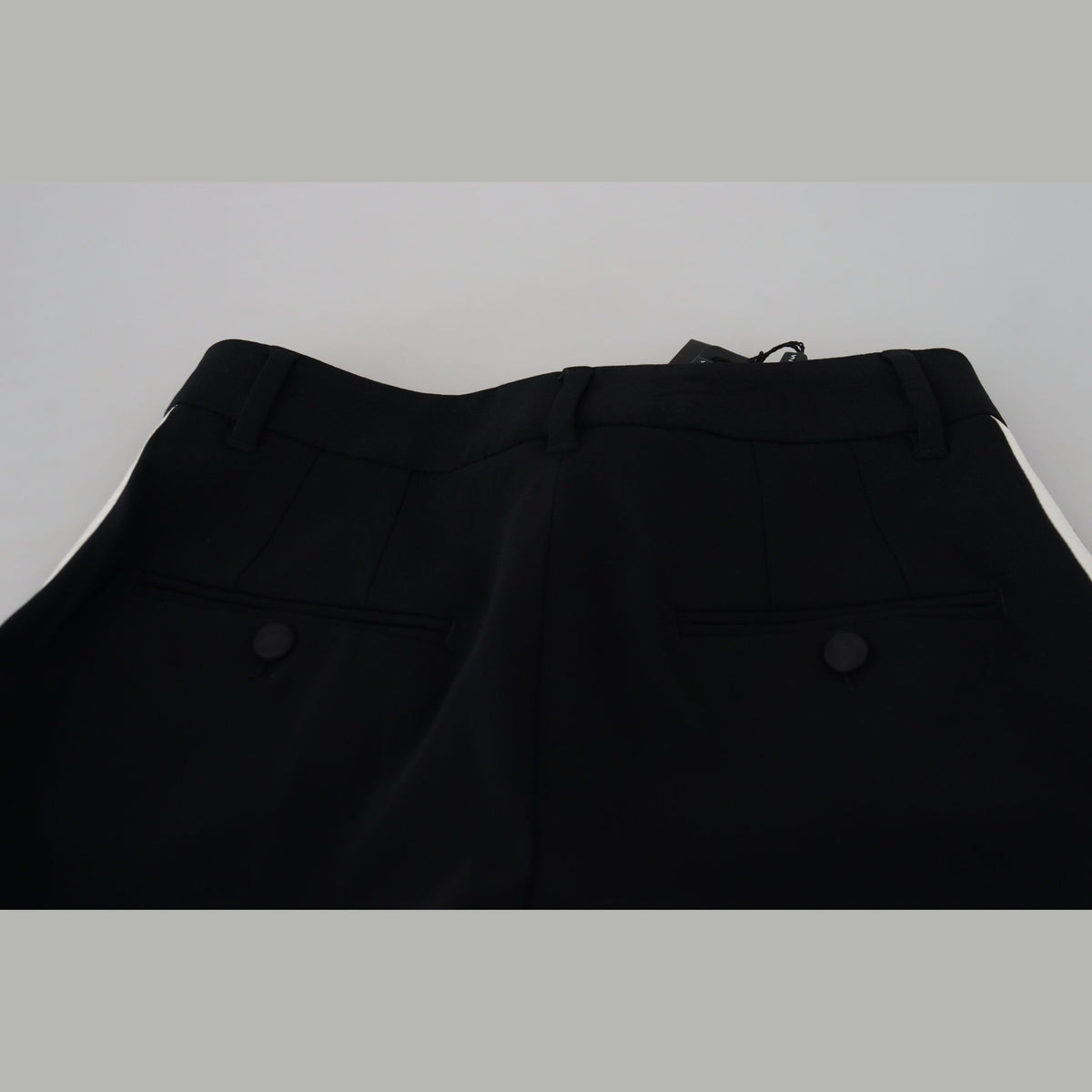 Dolce & Gabbana Black High Waist Women Pants