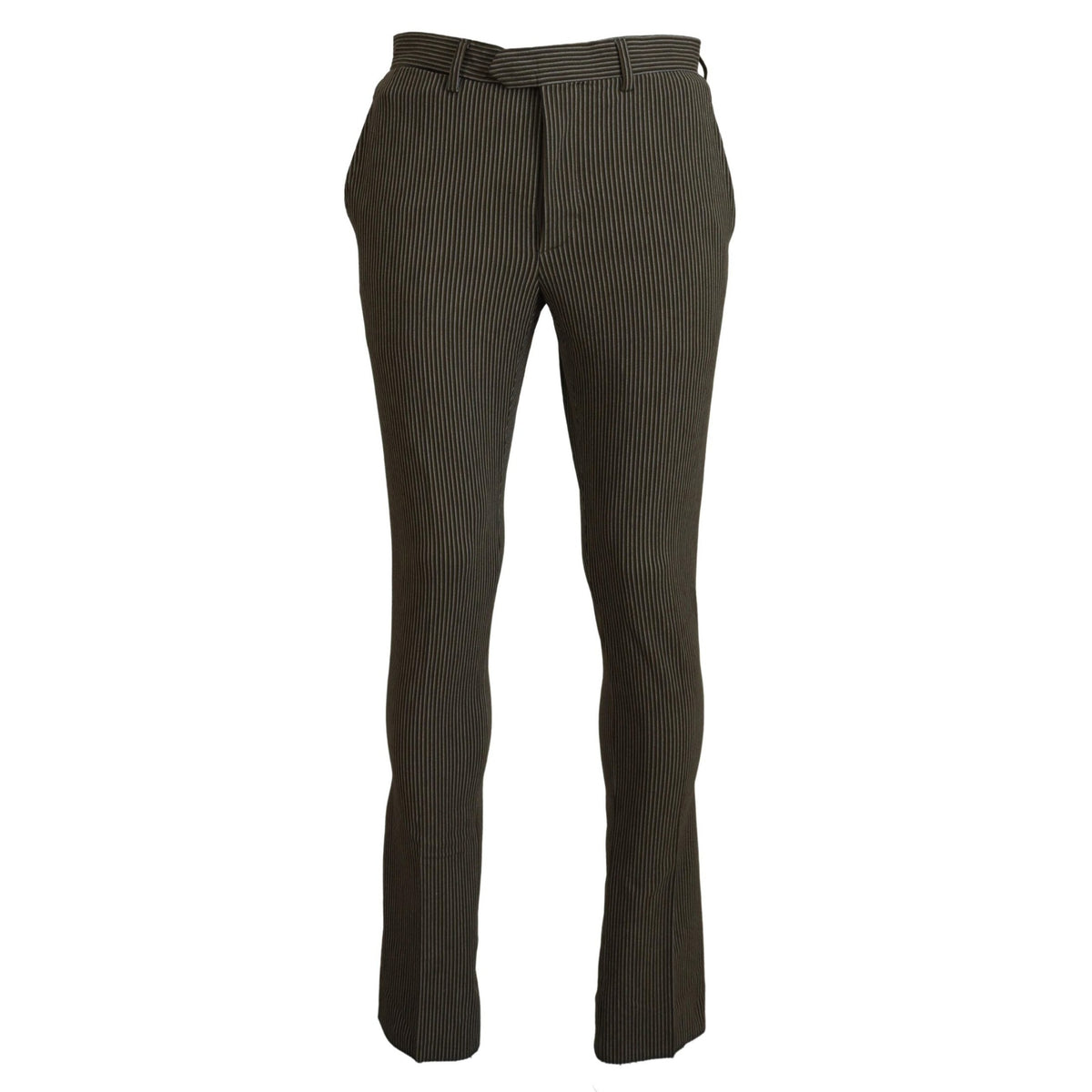 BENCIVENGA Multicolor Striped Pure Cotton Men Pants