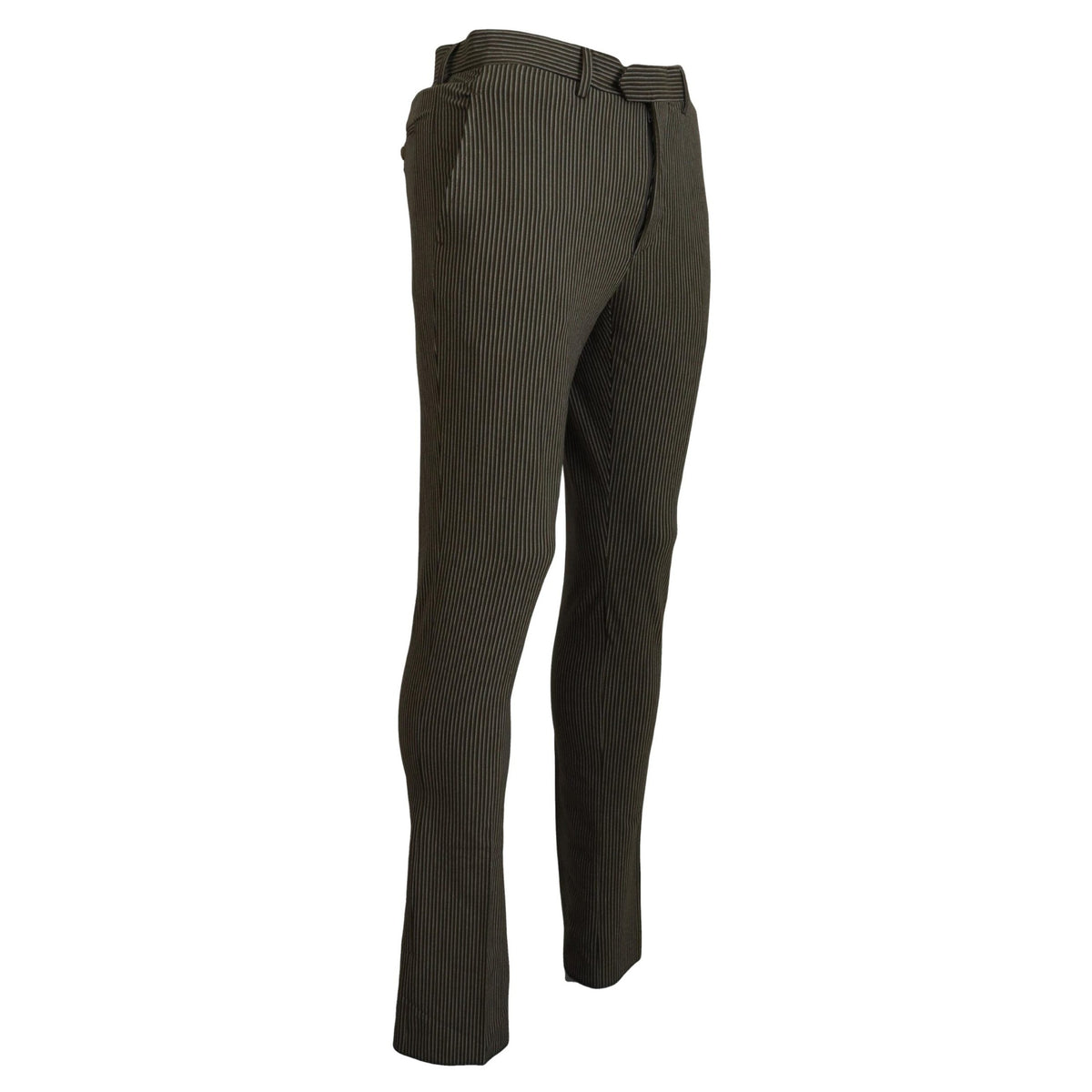 BENCIVENGA Multicolor Striped Pure Cotton Men Pants