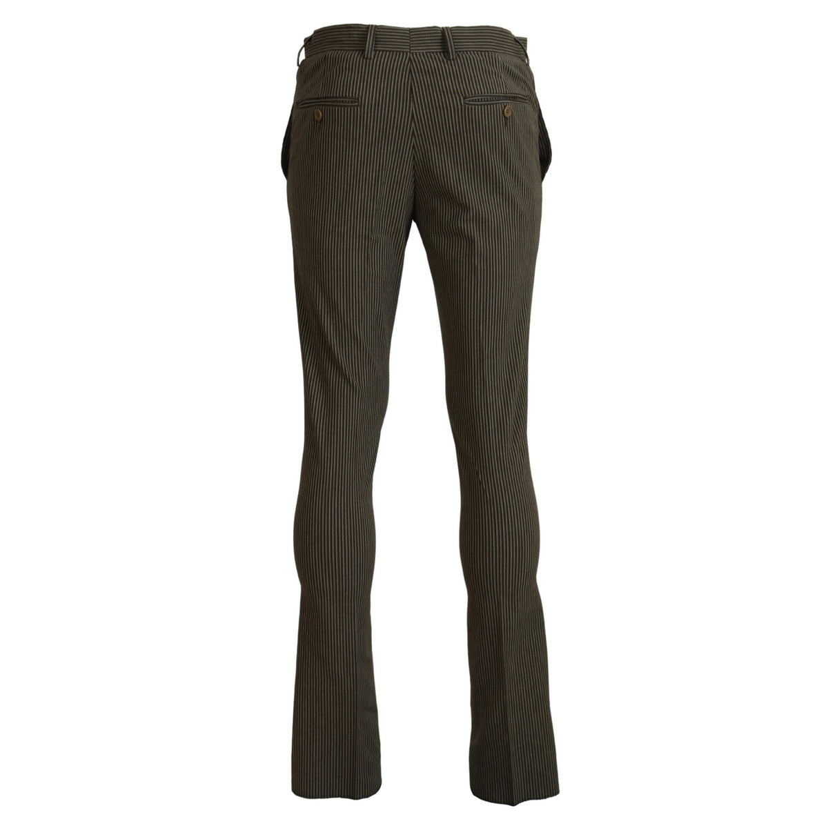BENCIVENGA Multicolor Striped Pure Cotton Men Pants