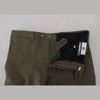 BENCIVENGA Multicolor Striped Pure Cotton Men Pants
