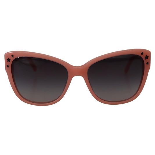 Dolce & Gabbana Pink Acetate Frame Stars Embellishment DG4124 Sunglasses Dolce & Gabbana