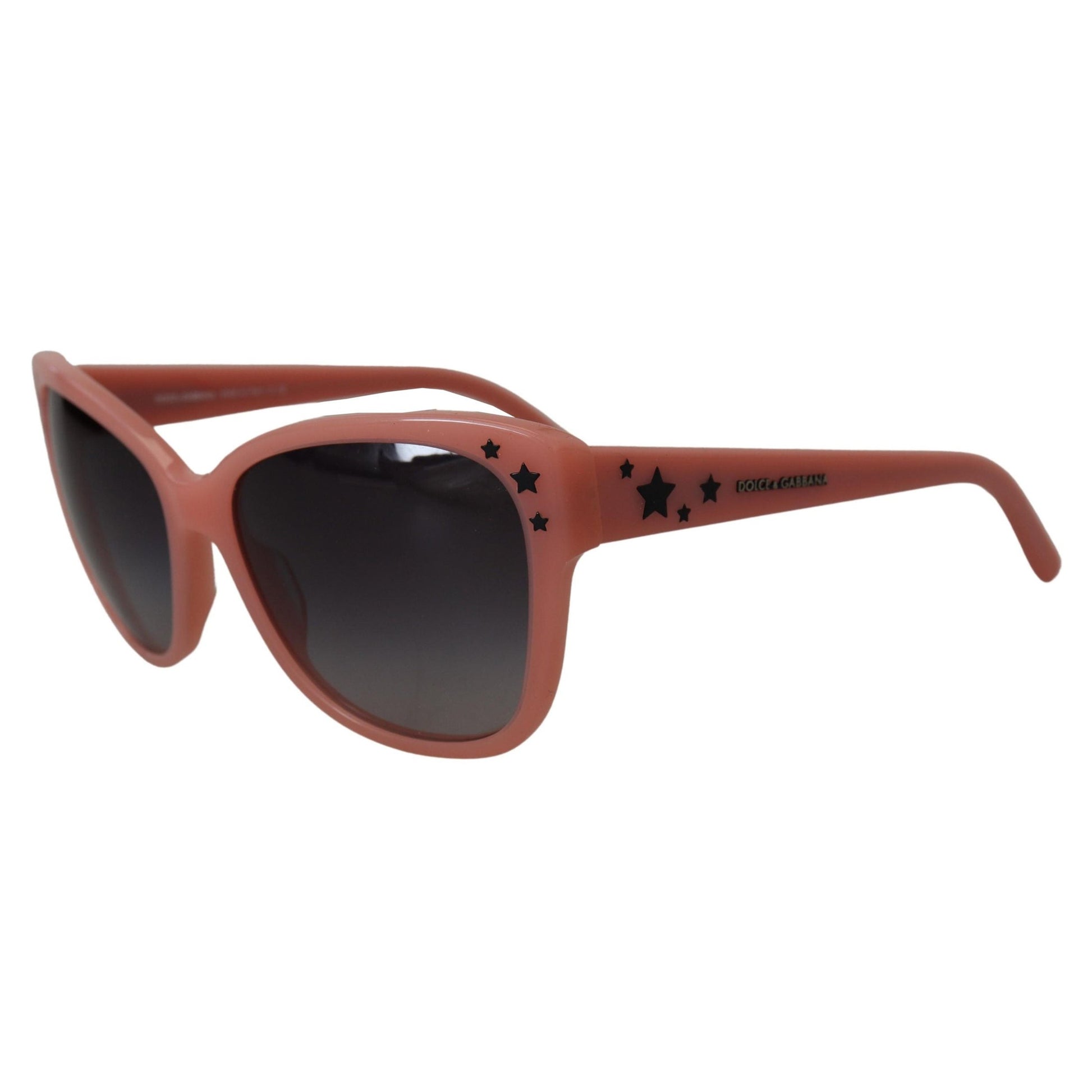 Dolce & Gabbana Pink Acetate Frame Stars Embellishment DG4124 Sunglasses Dolce & Gabbana