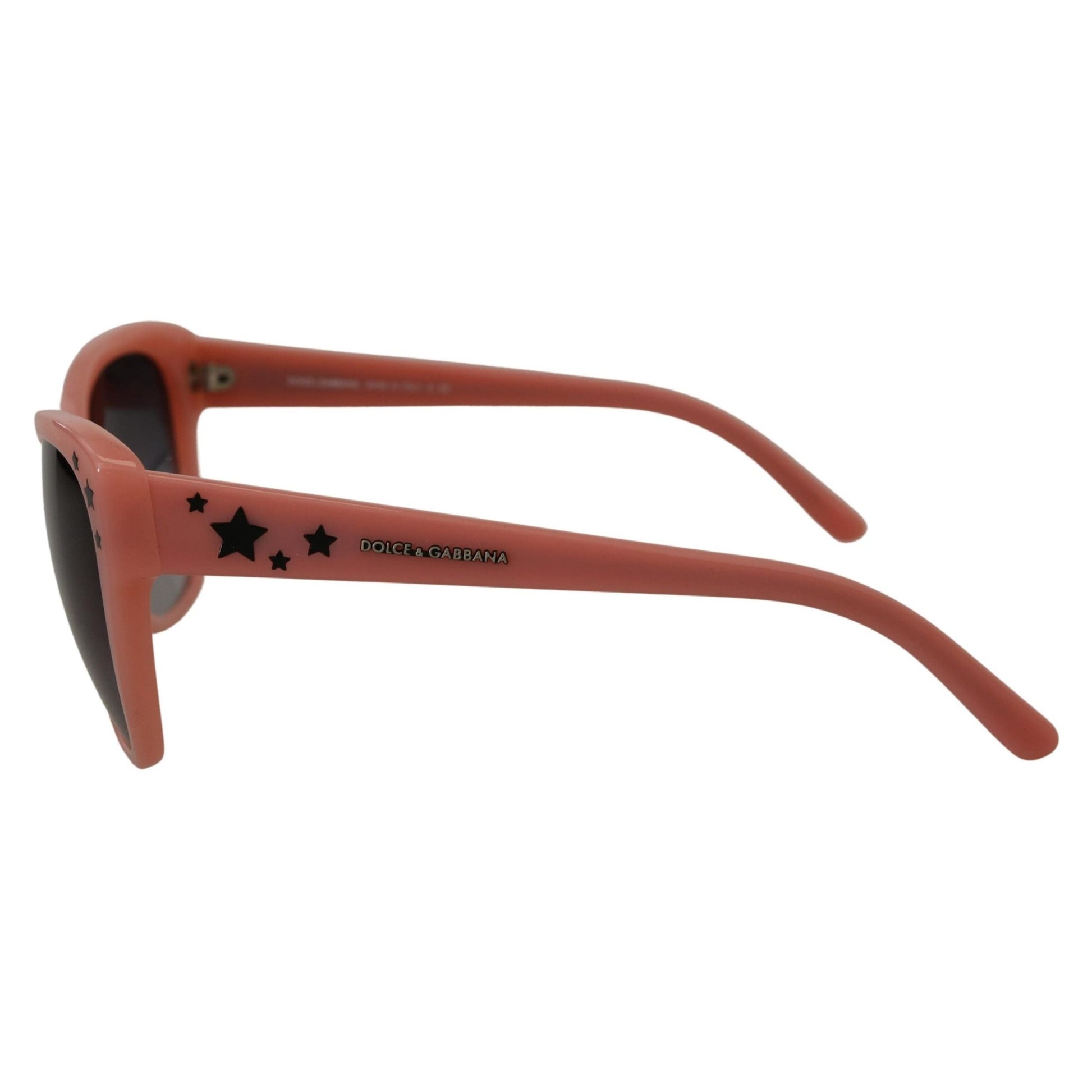 Dolce & Gabbana Pink Acetate Frame Stars Embellishment DG4124 Sunglasses Dolce & Gabbana