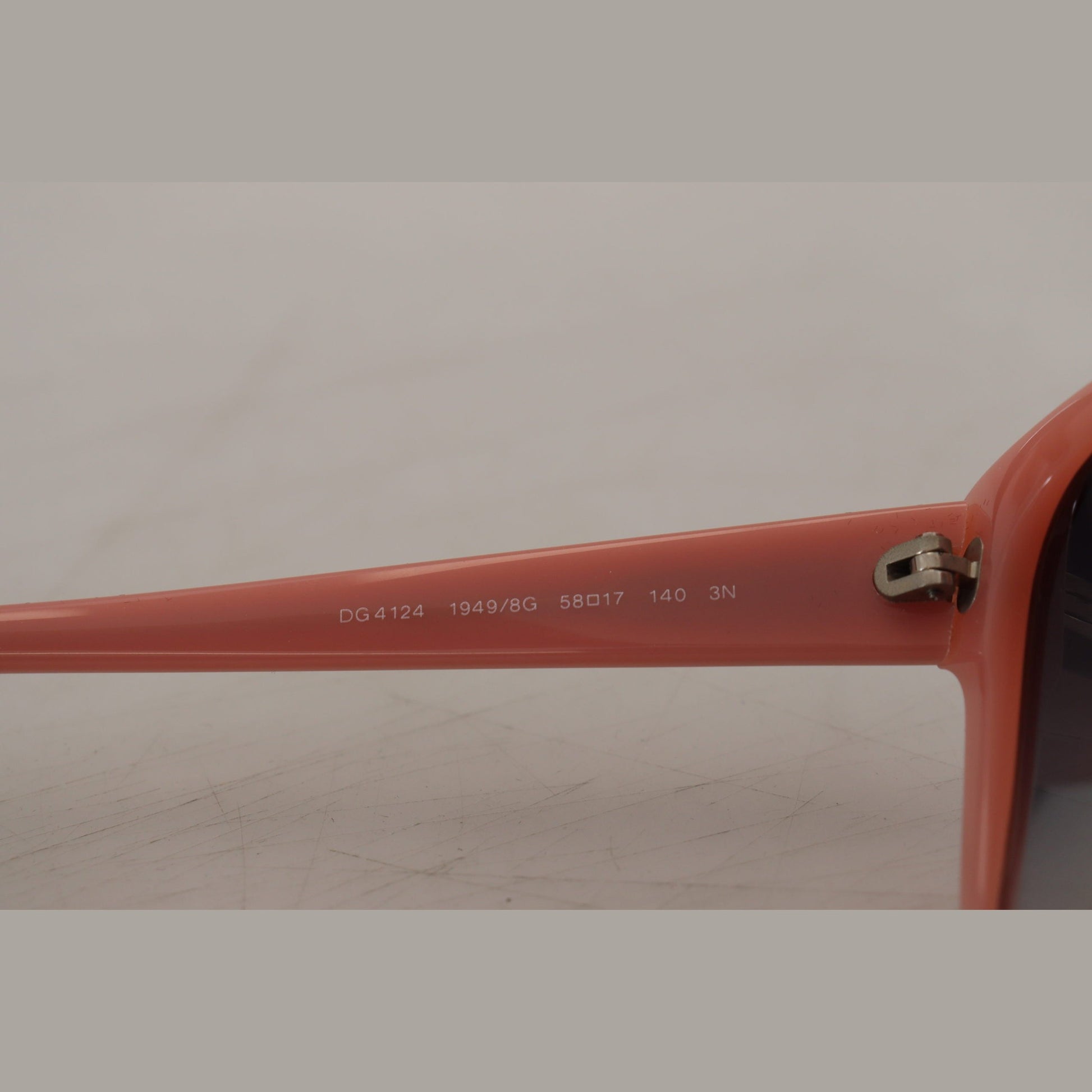 Dolce & Gabbana Pink Acetate Frame Stars Embellishment DG4124 Sunglasses Dolce & Gabbana