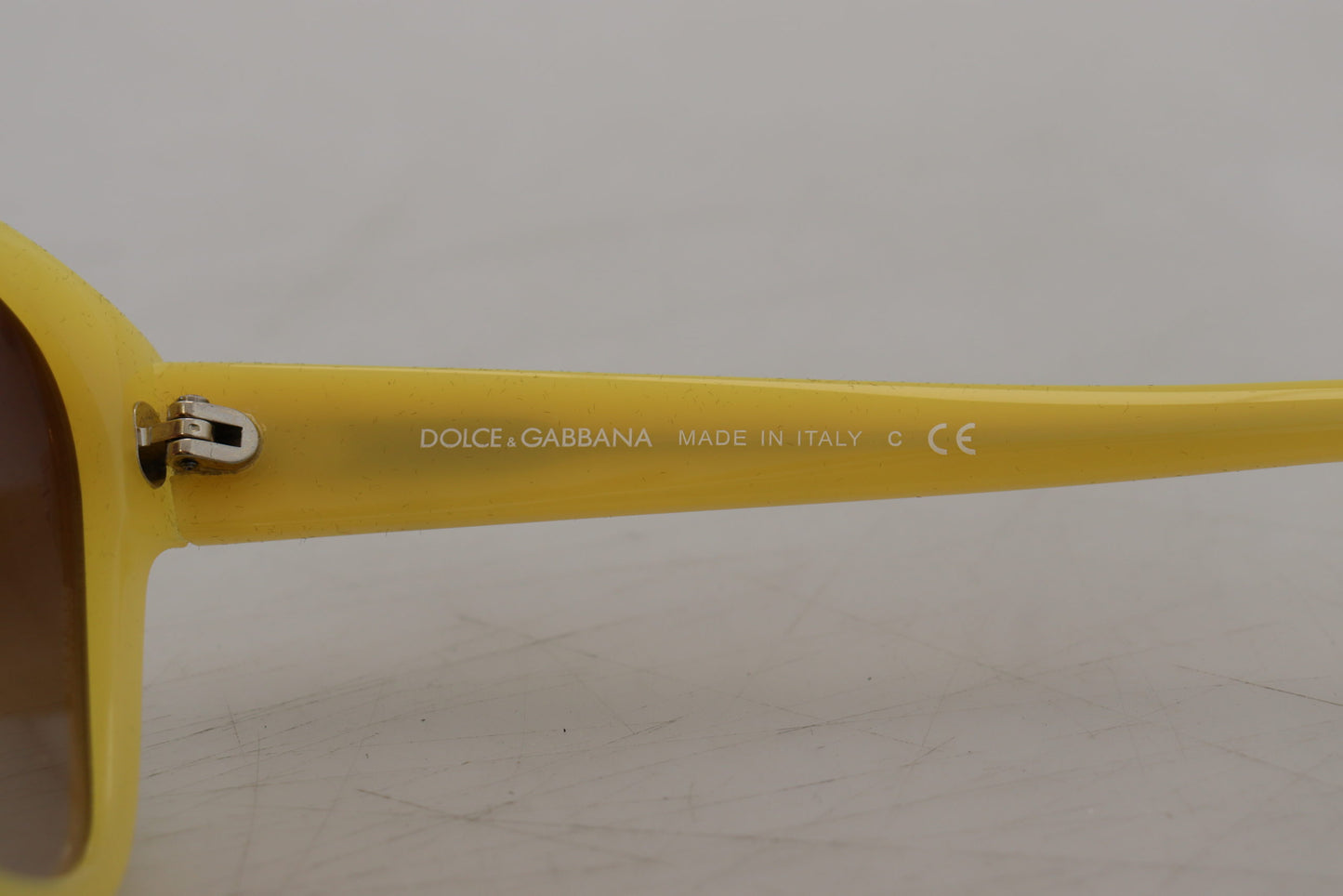 Dolce & Gabbana Yellow Acetate Frame Stars Embellishment DG4124 Sunglasses Dolce & Gabbana
