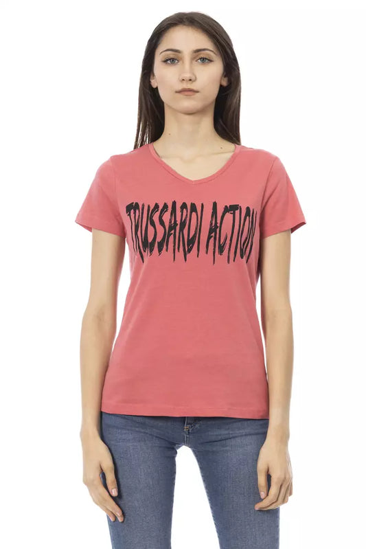 Trussardi Action Multicolor Cotton Women Top Trussardi Action