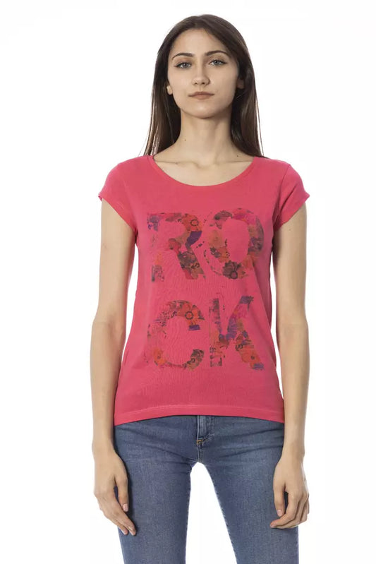 Trussardi Action Multicolor Cotton Women T-Shirt Trussardi Action