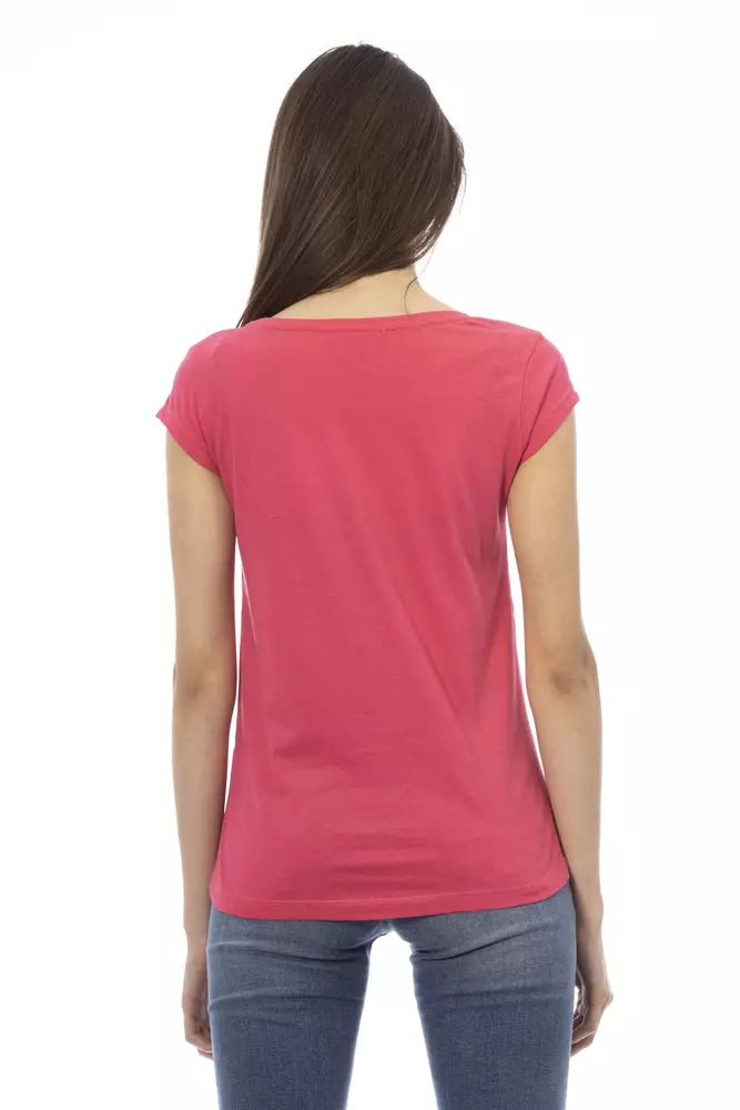 Trussardi Action Multicolor Cotton Women T-Shirt Trussardi Action