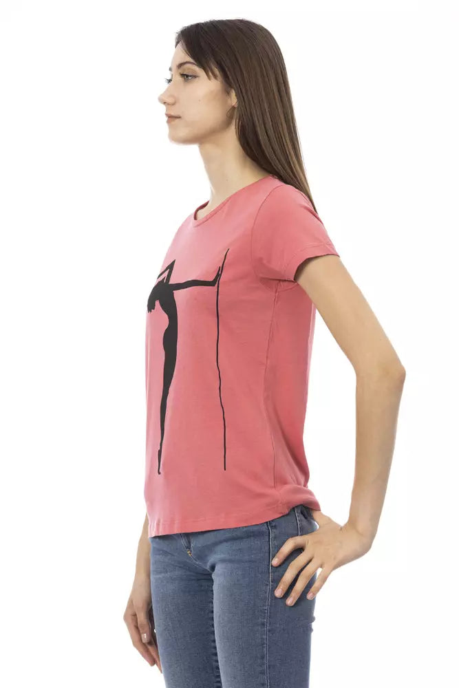 Trussardi Action Multicolor Cotton Women T-Shirt Trussardi Action