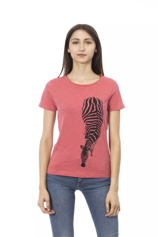 Trussardi Action Multicolor Cotton Women T-Shirt Trussardi Action