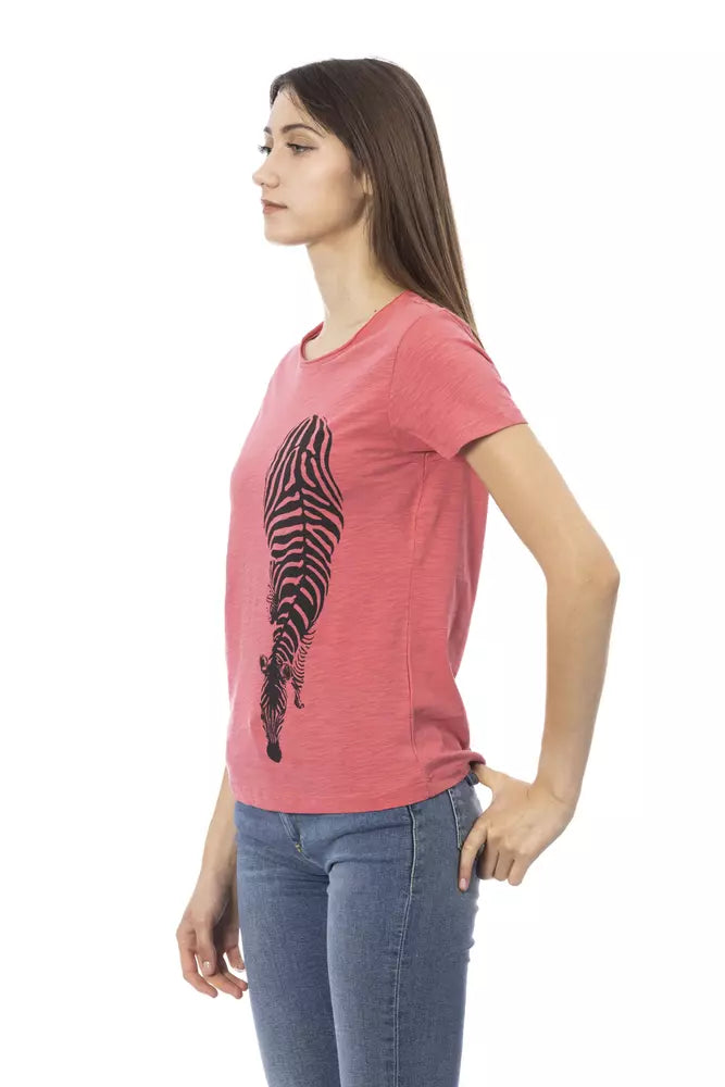 Trussardi Action Multicolor Cotton Women T-Shirt Trussardi Action
