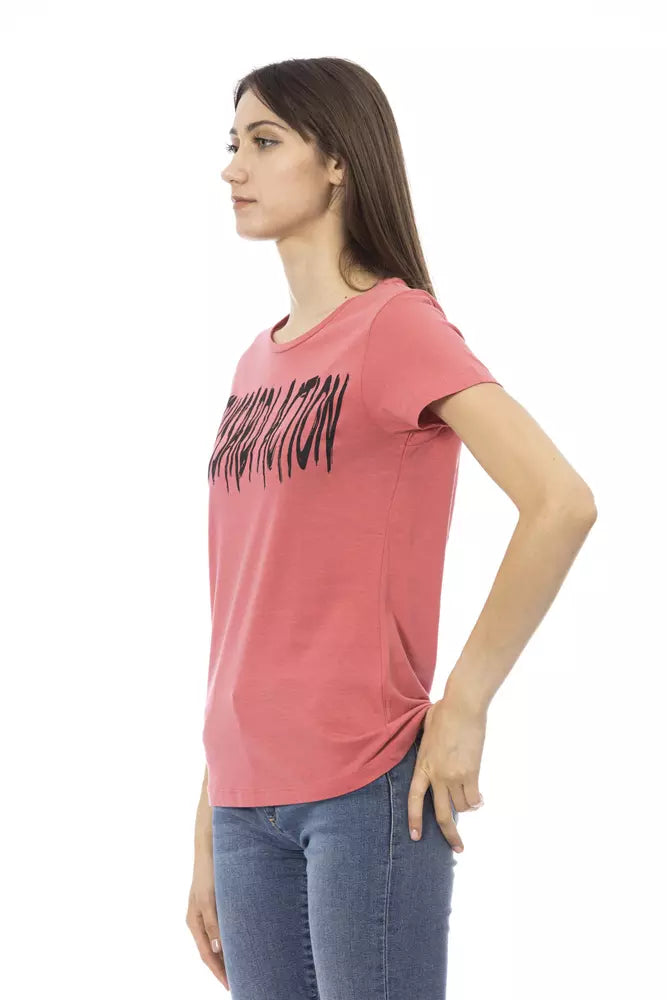 Trussardi Action Multicolor Cotton Women T-Shirt Trussardi Action